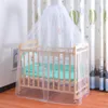 Baby Mosquito Net Universal Crib Crib Floor Mosquito Net Dome Children Mosquito Met Net Anti Mosquito Cover con pizzo 240506