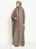 Vêtements ethniques vêtements de prière femmes robes islamiques papillon abaya dubai robe musulmane saoudienne Ramadan eid jilbeb modeste tenues turc