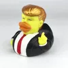 Baby Bath Toys Us President Trump Funny Rubber Duck Sound Squeaky Bathly Shower Waterfloating Yellow Duck Children's toy
