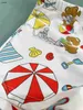 패션 베이비 수영복 여름 아이 해변 바지 우산 패턴 아이 수영 트렁크 크기 80-150 cm 어린이 디자이너 옷 소년 수영 트렁크 24may