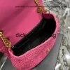 Bolsa YS Bag Ys Niki Bolsa de Bolsa de Crochet para Bolsa de Moda Postman Bolsas de Carta de Moda Poste
