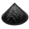 Berets Summer Spring Cone Hat для женщины традиционный солнцезащитный роттан