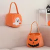 Halloween Decorations Simulation Pumpkin Print Basket Schedel Grimace Bat 23 jaar Nieuwe Tote Bucket Candy Basket