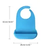 Towels Robes Adult Silicone Bib Waterproof Saliva Towel Feeding Apron Burping Cloth for Home Nursing House and Hospitals