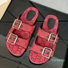 Lady Multicolor Slippers 658020 Slide Sandals with Straps Easy to Wear Summer Spring Autumn Scuffs 35-43