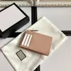 Top quality wallet pouch women real Leather square luxurys key holder purse card holders mens with box 273S