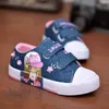 Çocuklar Tuval Ayakkabı Kid Board Kovboy Prenses Ayakkabı Açık Boş Zaman Nefes Alabilir Kız Sporları Bebek Sporları Koşu Ayakkabı 240430