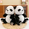 Travesseiro fofo e real presente de aniversário infantil boneca boneca panda tesouro nacional de pelúcia urso de pelúcia