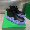 Definition Ann High Bv Thick Soled Chelsea Boots Mona Same Mens and Womens Short Martin with Colored Leather Soles
