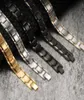 Pulsera magnética negra vinterly Energía de acero inoxidable Germanio Magnet Men Braceletas de cadena de mano para mujeres C190416016879339498197
