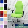 Elastik streç ev kulübü oyun sandalye kapağı ofis bilgisayar koltuğu kalınlaştırıcı slipcovers toz geçirmez koruyucular housse de şezlong kapakları 269d