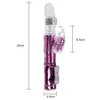 Andere gezondheidsschoonheidsartikelen dildo g-spot vibrator vrouwelijke clitorale stimulator verwarmde av stick konijn USB oplaadbaar Q240508