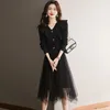 Werk jurken dames herfst en wintermode elegante casual veelzijdige westerse Koreaanse versie slanke comfortabele jeugd half rokpak