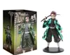 Anime Demon Slayer Kimetsu No Yaiba Figuur Kamado Tanjirou Actie Figuur Agatsuma Zenitsu Nezuko Warrior PVC Model Toys