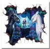 Aangepaste afdrukmuur Muurschildering Hoe u uw Dragon 3 Poster Train Httyd 3D Wall Sticker Tandeloze behang Dining Room Decals 08667026442