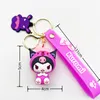 Cartoon Kuromi Keychain süßes Mädchen Paar Anhänger Bookbag Anhänger Keychain Grab Machine Puppe Kleines Geschenkgroßhandel