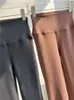 Lu alinhado Pant alinhado de cintura alta Leggings esportivos para mulheres lã de ioga quente ginásio de ginástica Fiess Fiess Dangue Long Pants Roupas