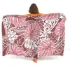 Plage élégant dames châle sarong châle personnalisé veste de bikini imprimé floral à imprimé floral avec foulard doux et confortable