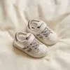 Sneakers Summer Baby Board Shoes Anti Kick Walking Boys and Girls Childrens Velcro Slip Small White Soft Soled Mesh H240509