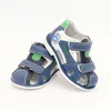 Süße Adler Kinder Sandalen Sommer PU Leder Orthopädische Sandalen Kleinkindschuhe Jungen geschlossener Strandschuhe Baby Flat Schuhe 240429