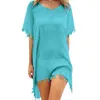 Zwempakken voor vrouwen bedekken dames trim Kaftan Chiffon Tassels badmode strand los