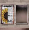 You Are My Only Sunshine Full Of Roses Tin Metal Sign Home Decor Bar Wall Art Painting 20*30 CM Size JT-643132956