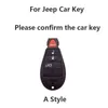 Bilnyckel TPU -bil Remote Key Case Cover FOB för Dodge Challenger Charger Magnum Journey Ram Jeep Commander Grand Cherokee Chrysler 300 T240509