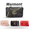 Fashion classic Marmont messenger designer bag womens tassel crossbody bag High quality chain shoulder bag luxury Original pattern tote bag