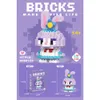 Micro Particle Building Block Cartoon Figurines Childrens Puzzle Assembly Toy DIY Creative Bricks Toys Gift For Children