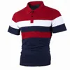 Herren Polos Sommer Revers Polo-Shirt Kurzärmel Tops Männer Business Casual Youth Top Koreanische Modekleidung Hemden für S-8xl