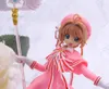 Anime Lovely Pink Captor Sakura Actie Figuren Modellen PVC Figuur Model Auto Cake Decorations Magic Wand Girls speelgoed Gift