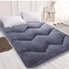 Waschbare Matratze Tatami Matte Klappmatratze für Schlafzimmer schläft auf Bodenmatten Klappmatten Neu 232g