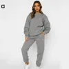 AL YOGA PANTAL PANTAL SPORTS SPORTS SPORTS FITNESS RETUPTABLE PANTÉ LANTÉ LA RÉSOLIER avec cordon Unisexe Studio-to-Street Weekend Jogger Sportswear Tablers Silver 3D Logo