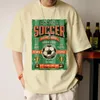 Tshirt masculin 3D Ball Sports Print Sleeve courte pour hommes Tee lâche Tee Summer décontracté Séchage rapide Tops surdimensionnés 240507