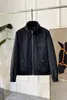Jackets de jaquetas masculinas 2024 Spring Slim Fit Stand Deck Coat Casual Triangle Metal Metal Jacket Trendy Mens Versátil Top Top X1p5