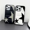 Mobiele telefoon kussens Lucky Fortune Star Seven Puffer Phone Case 3D Shockproof Cover voor iPhone 15 14 12 11 Pro Max plus telefoonhoes Beste cadeau -idee J0509