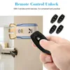 Wafu 019 Door Lock Wireless Control Smart Lock med fjärrkontroller Smart Lock Security Door Easy Installera inomhuslås 240422