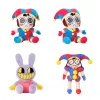 Adornos 40/35/30/25cm Preventa El increíble circo digital jax anime caricatura plush pomni jax plush súper suave para niños adorno de Navidad