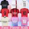 23 24 Milans Ibrahimovic Giroud Soccer maglie 2023 Pulisic Theo Tonali Reijnders Shirt Romagnoli Rafa Leao S.castillejo Reijnders