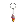 Key Rings Ice Cream -thema Keychain Keyring voor vrouwen Keychains Backpack Keyrings Tassen Geschikte Schooltas Kinderfeest Gunsten Autobag Goo Otuz6