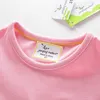 T-Shirts 2019 Neues Kurzarm-Sport-T-Shirt für Mädchen Geburtstag T-Shirt Geeignet für Mädchen Aufkleber Cartoon Schatz 2019 Sommer Kindert-Shirtl240509