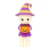 Blind Box Halloween 2021 Bound Box Mystery Box Ghost Pumpkin Witch Black Cat Holiday Ornements Kawaii Cadeau T240506