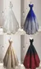 Uit de schouder Quinceanera jurken baljurk verkleuring pailletten prom jurken gegolfde vloerlengte prinses bling bruiloften bruids go6425140