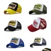 Ball Caps Unisex Vintage Western Letters ricamato Logo Baseball Cap Baseb