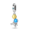 Top-level Designer Fashionable Women Charm Bracelet S925 Sterling Silver Glow Glow Firefly Butterfly Beads DIY Fit Pandoras Bracelet Luxury Jewelry Mother Gift