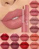 Lip Gloss Liquid Lipstick Matte Strawberry Cosmético Glato à prova d'água Copo anti -estick