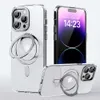 İPhone 15 telefon kasası, 360 derece dönen beş metal braket, iPhone 14 Promax koruyucu kasa için uygun