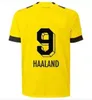 24 25 Haller voetbaltruien Reus 2023 2024 Borussia Soccer 50e voetbalhemd Neongelb Hummels Brandt Dortmund hoogwaardige mannen Kids Special Kit All Black Shirt