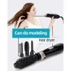 Multifunctional Electric Hair Dryer 4 In 1 Professional Straightening Brush Portable Curling Comb Dryers Blower 240506