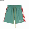 Rhude High End Designer Shorts pour patchwork à la mode